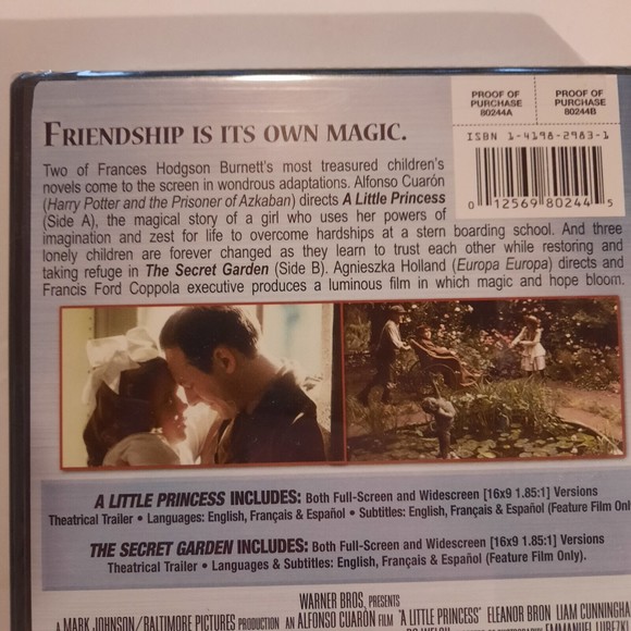 "A Little Princess" & "The Secret Garden" DVD - Two Magical Adaptations in One - Picture 6 of 8